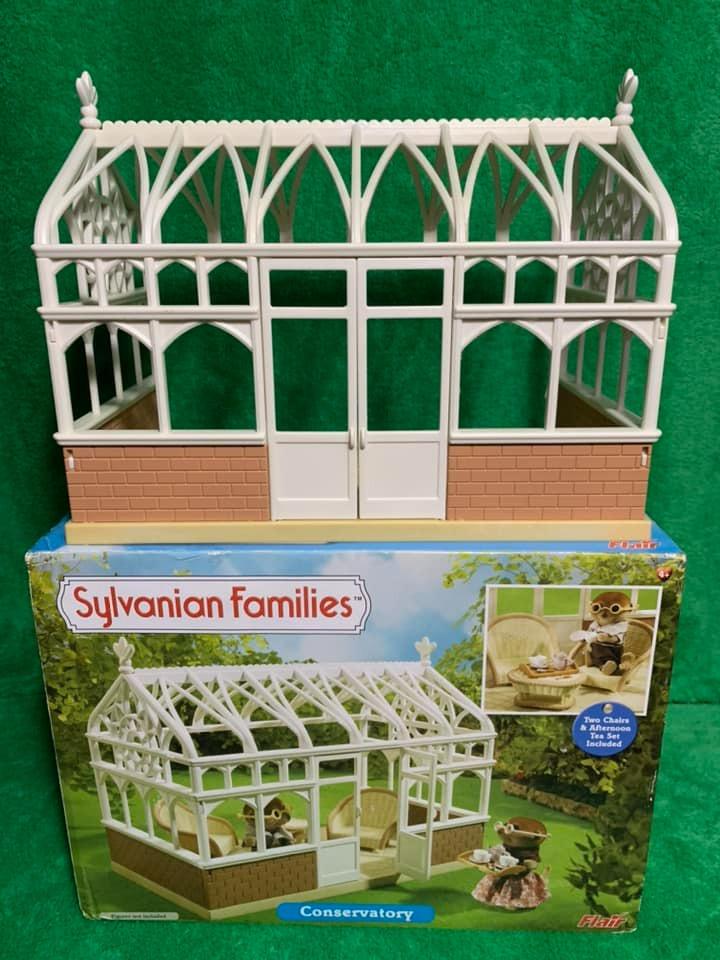 Sylvanian families new arrivals conservatory set