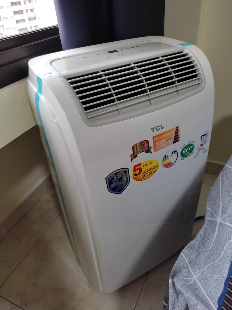 TCL Portable Air Conditioner 10CPA/HNG, TV & Home Appliances, Air Conditioners & Heating on