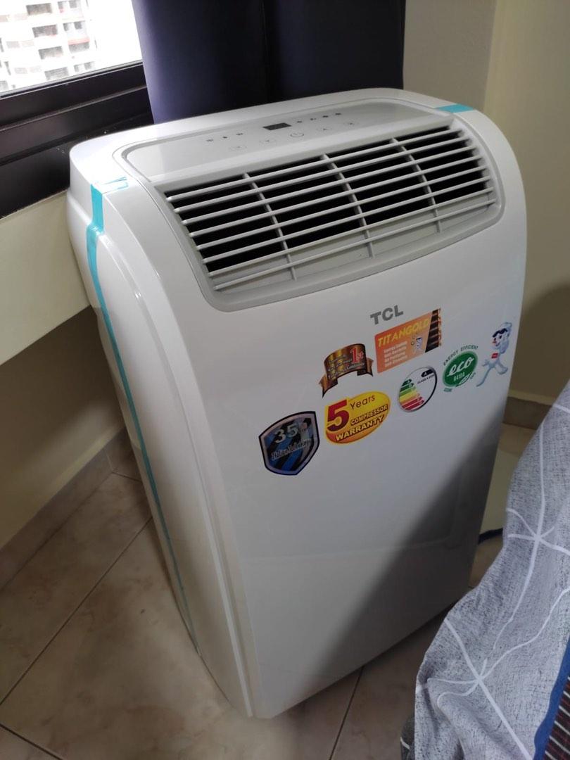 TCL Portable Air Conditioner 10CPA/HNG, TV & Home Appliances, Air