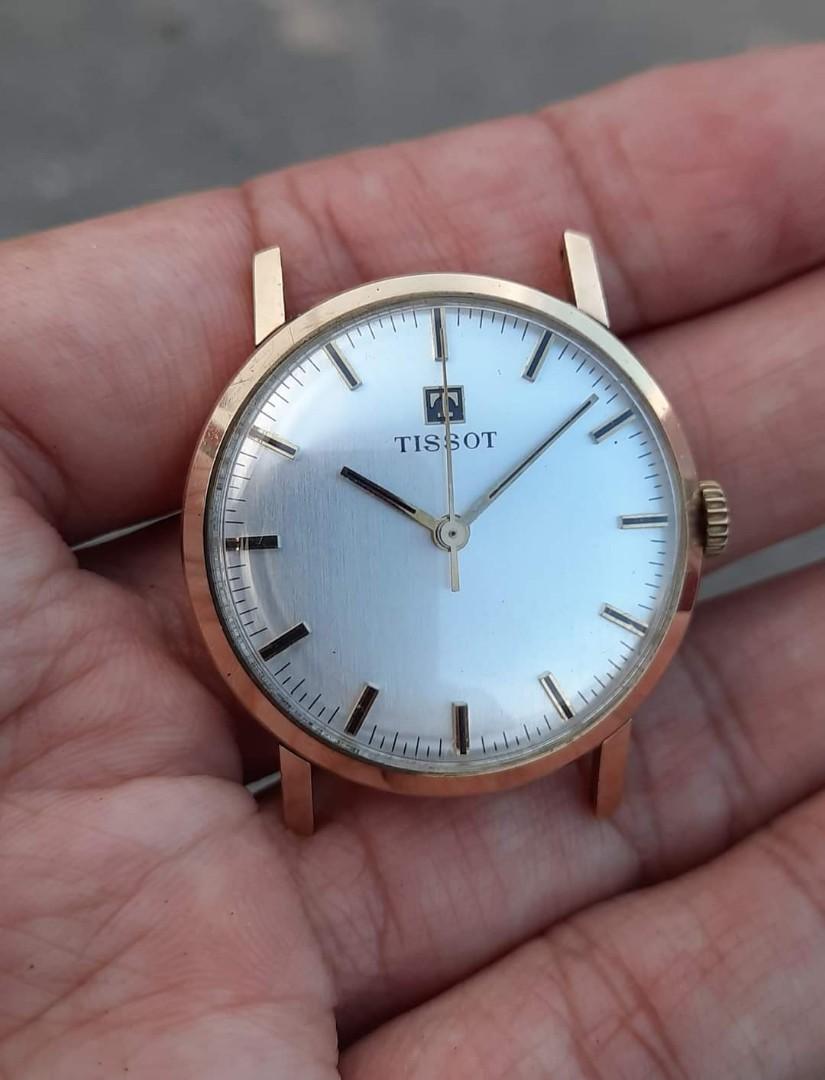 Tissot solid gold 2025 watch