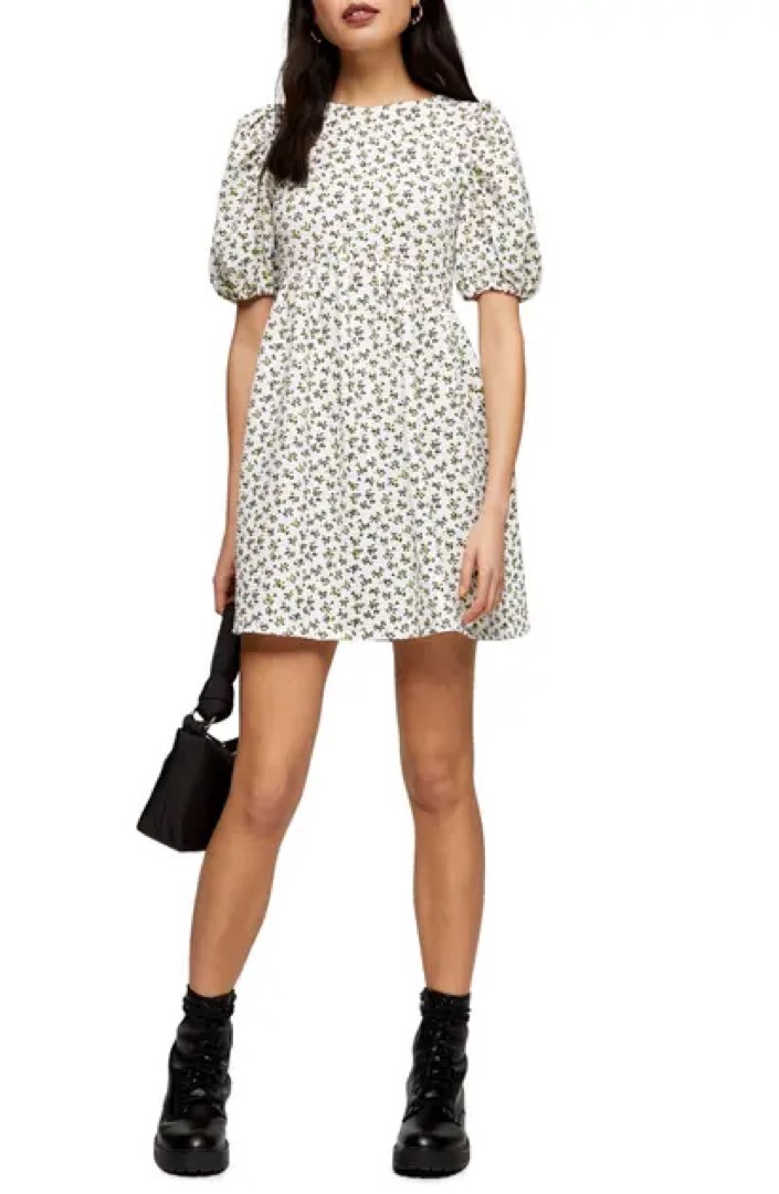 Topshop ditsy floral dress deals