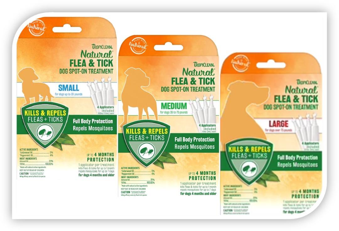 Tropiclean Natural Flea Tick Collar Spot On Health Nutrition