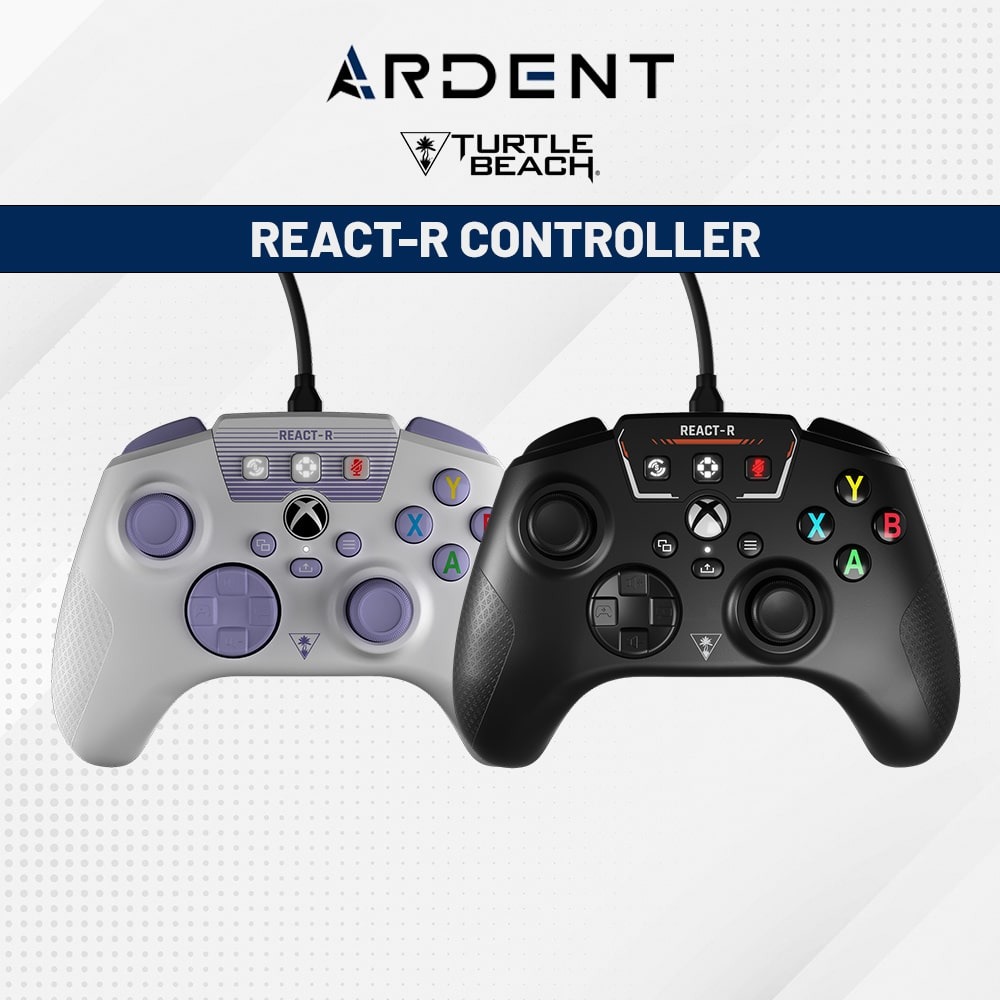 Turtle Beach React-R Wired Gaming Controller, Video Gaming, Gaming ...