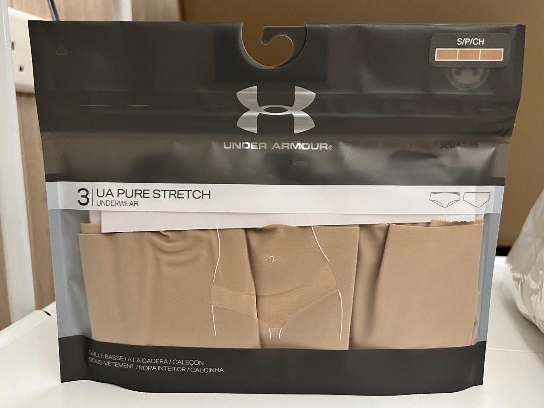 Under Armour Women's Pure Stretch Hipster Underwear 3-Pack