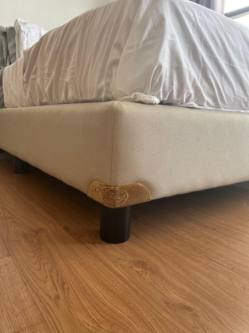 RUSH SALE Uratex Bed Frame + Mandaue Spring Mattress, Furniture & Home