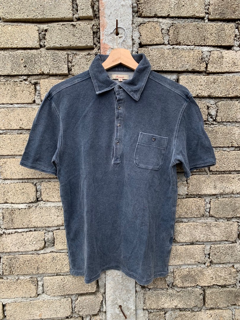 vintage baracuta polo shirt japanese brand, Men's Fashion, Tops & Sets ...