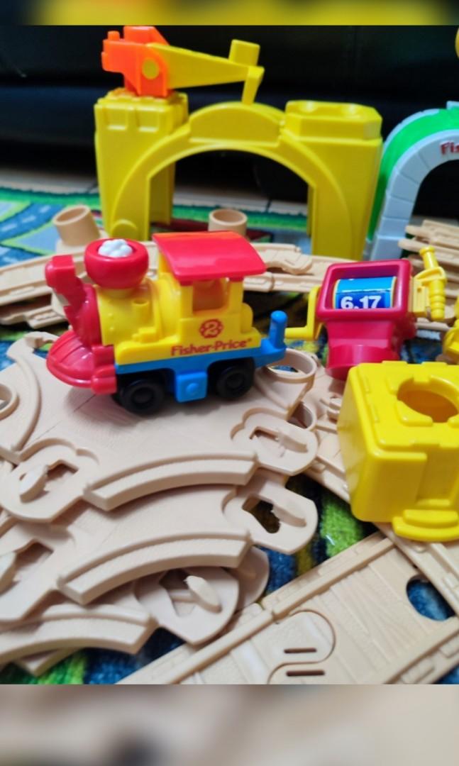 Old fisher price train set sales