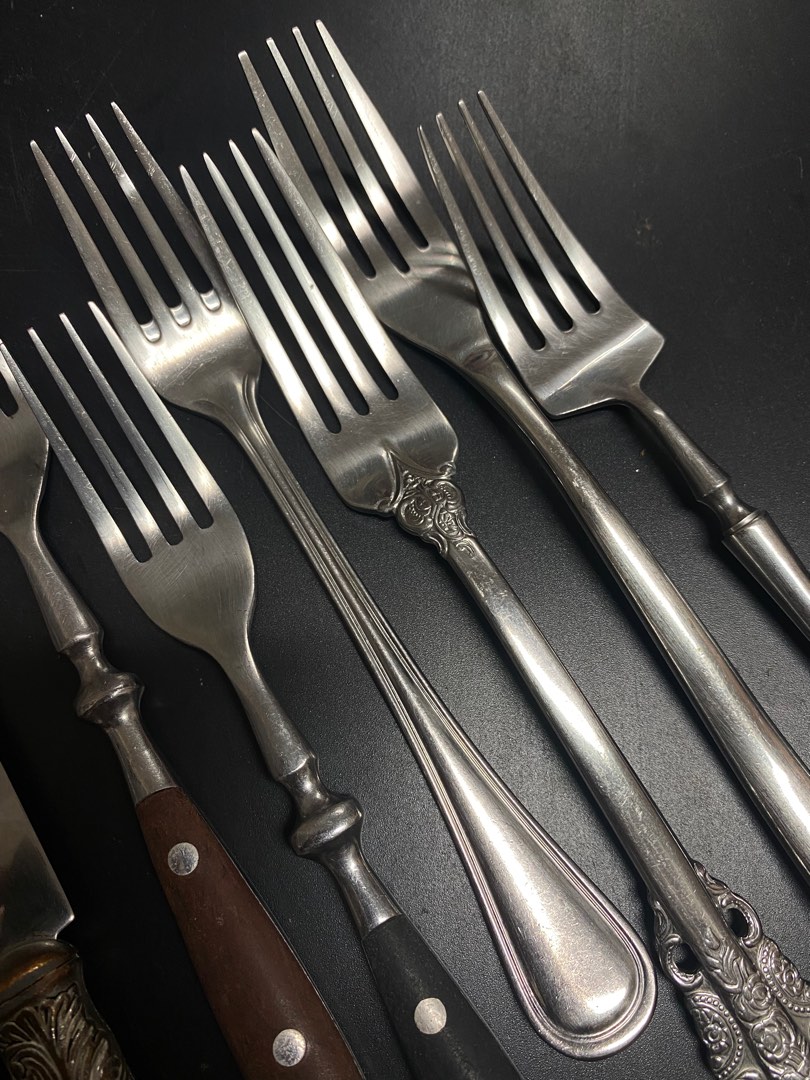 Vintage Knives & Forks, Furniture & Home Living, Kitchenware