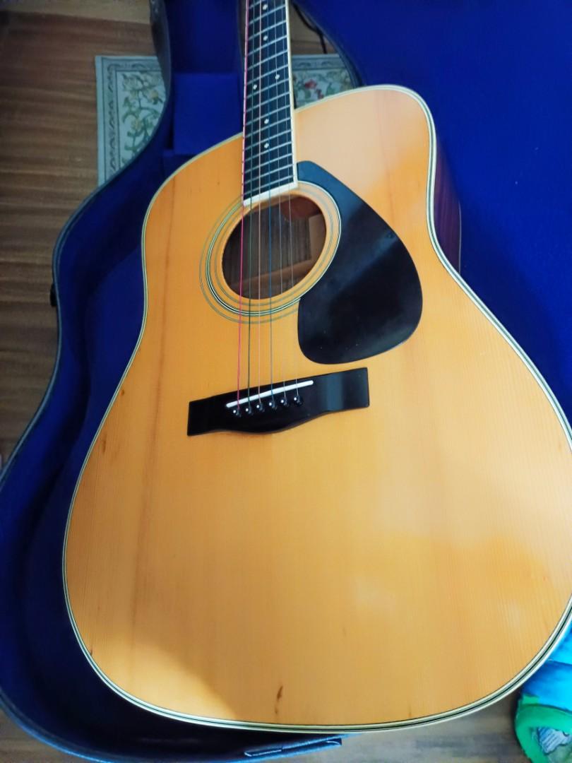 Vintage Yamaha acoustic guitar FG 301B made in Japan, Hobbies & Toys
