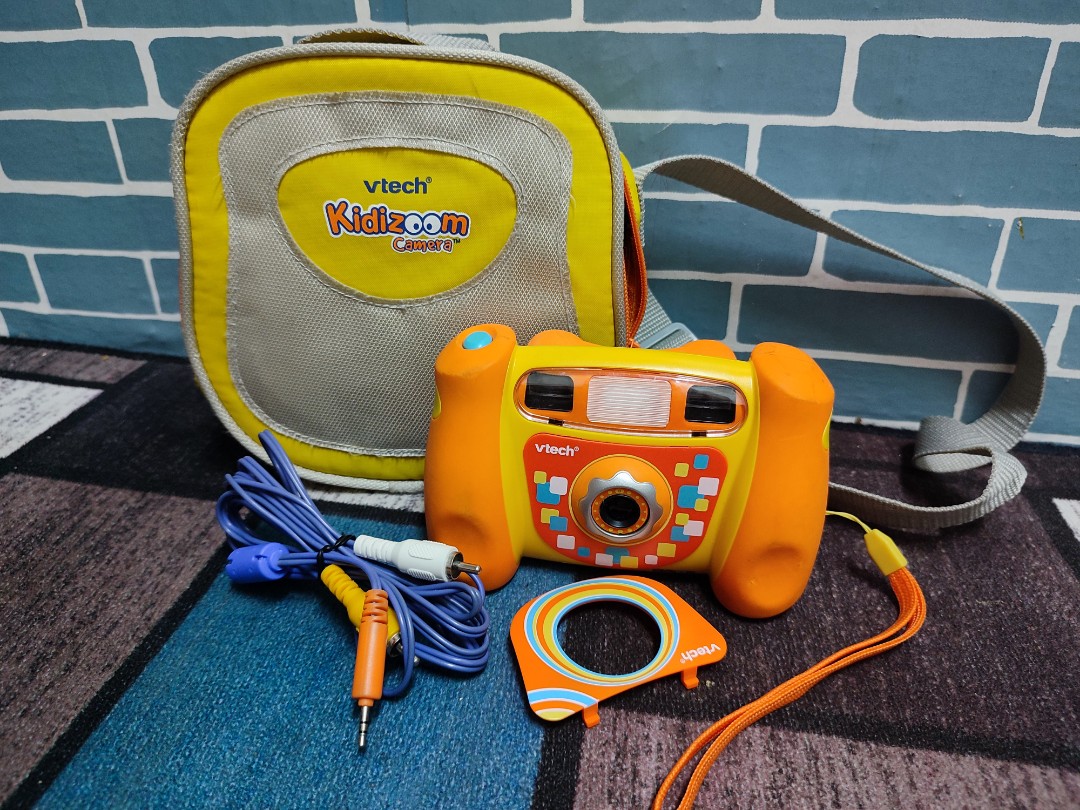 Vtech kidizoom camera orange 2025