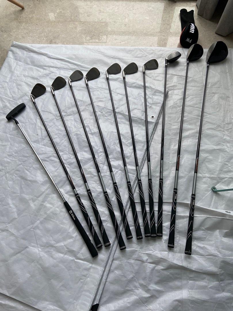 Wilson prestige golf set with bag 11 clubs graphite, Sports Equipment