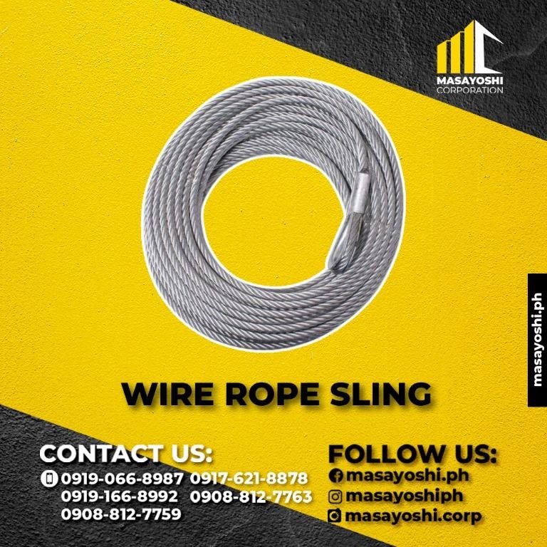 Wire Rope Sling Ropes Rigging Fall Protection Wire Rope Sling