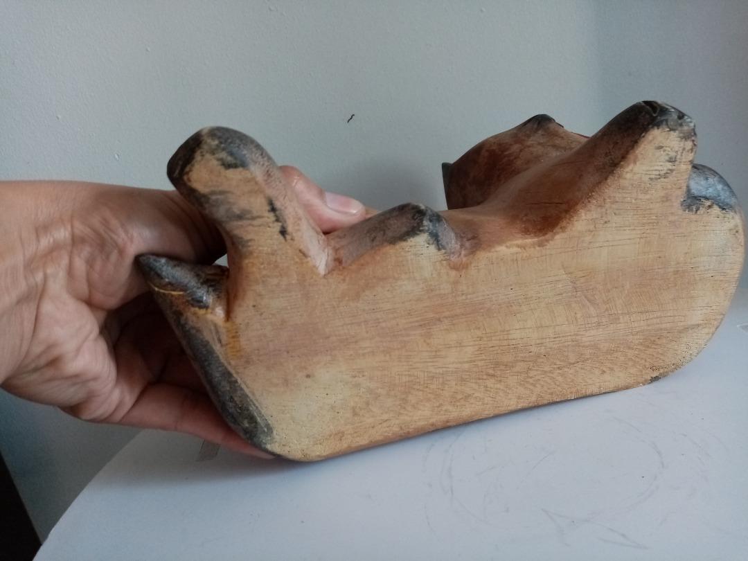 Wooden cat table top decor, Furniture & Home Living, Home Decor, Other ...