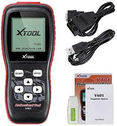 XTOOL V401 Auto Code Reader Scanner Clear Fault Code Engine System ...