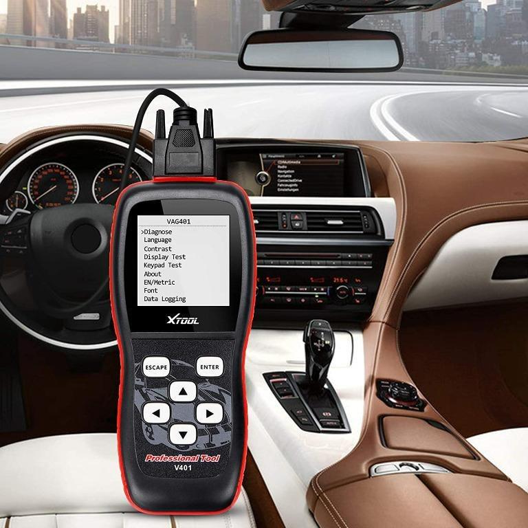XTOOL V401 Auto Code Reader Scanner Clear Fault Code Engine System ...