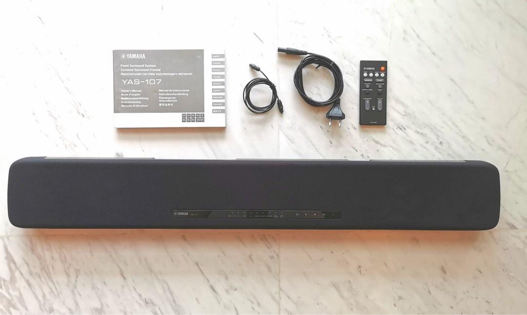 Yamaha yas 107 7.1 channel deals sound bar