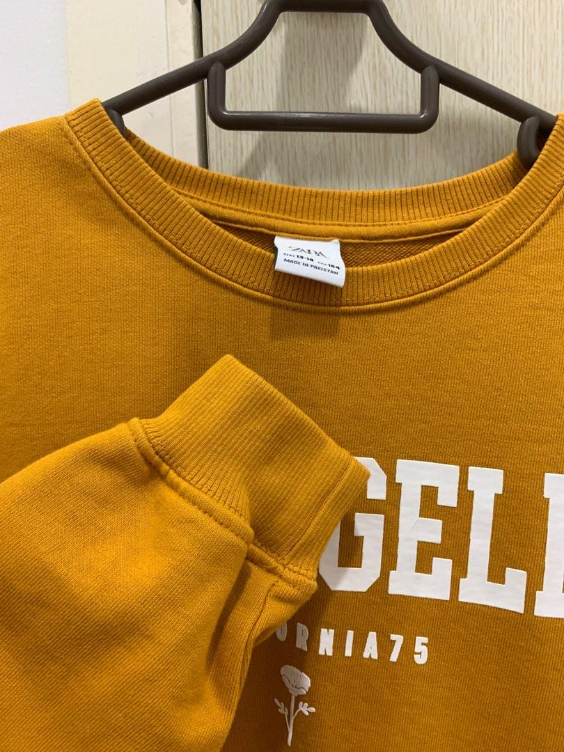 Champion sweater geel zara new arrivals