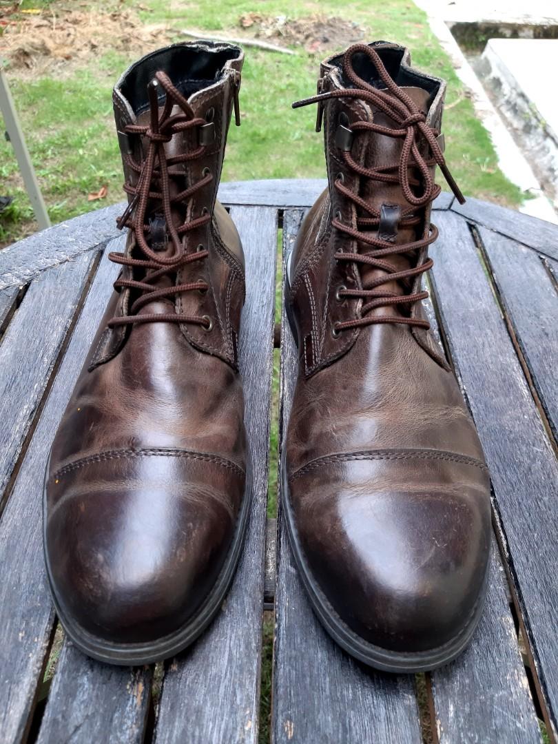 Vagabond zip front boots sales
