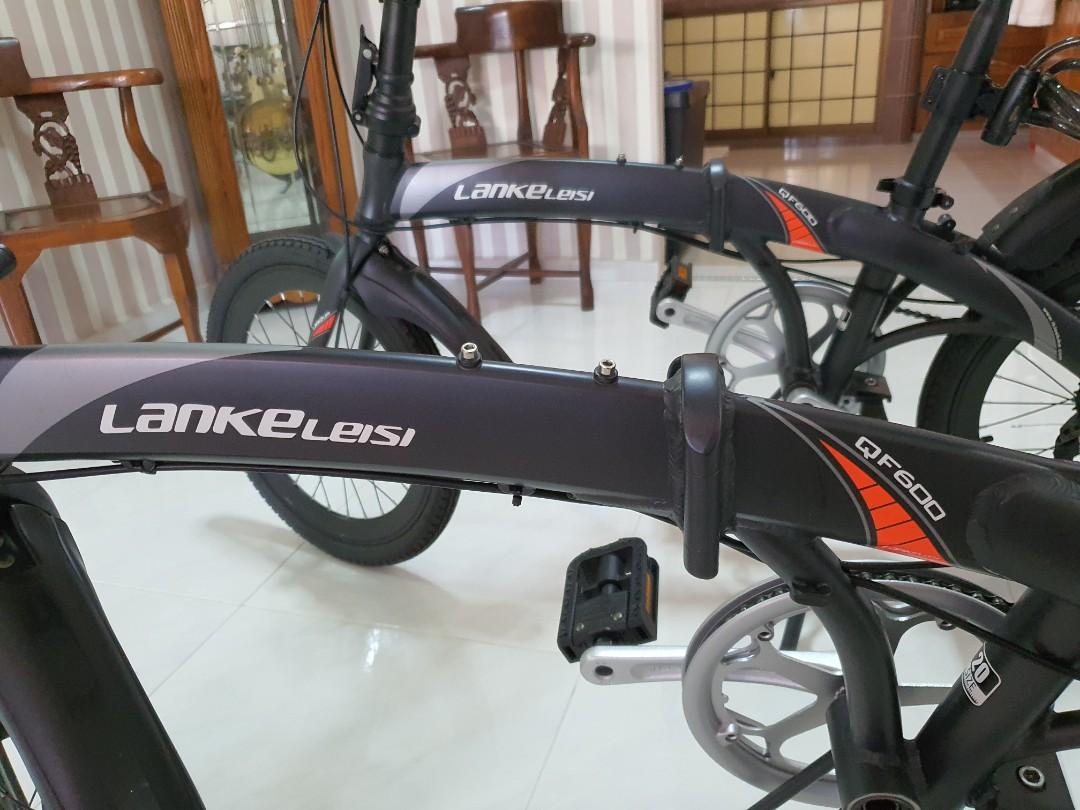 20 inches Lankeleisi Folding Bicycle QF600 BLACK, Sports Equipment
