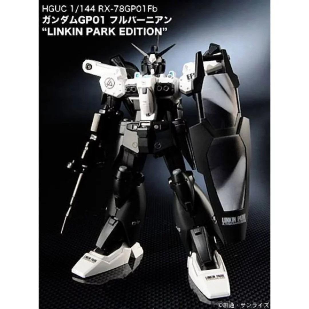 sold 全新1/144 Hg Rx-78 GP01FB Linkin Park A Thousand Suns Gunpla