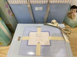奇哥超柔舒毯（藍）+贈奇哥精美禮盒及紙袋