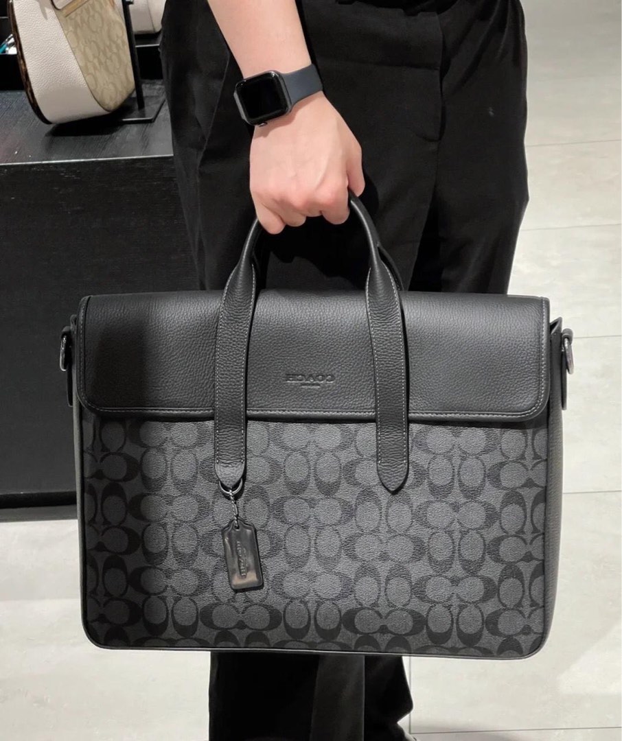 Coach Portfolio Briefcase