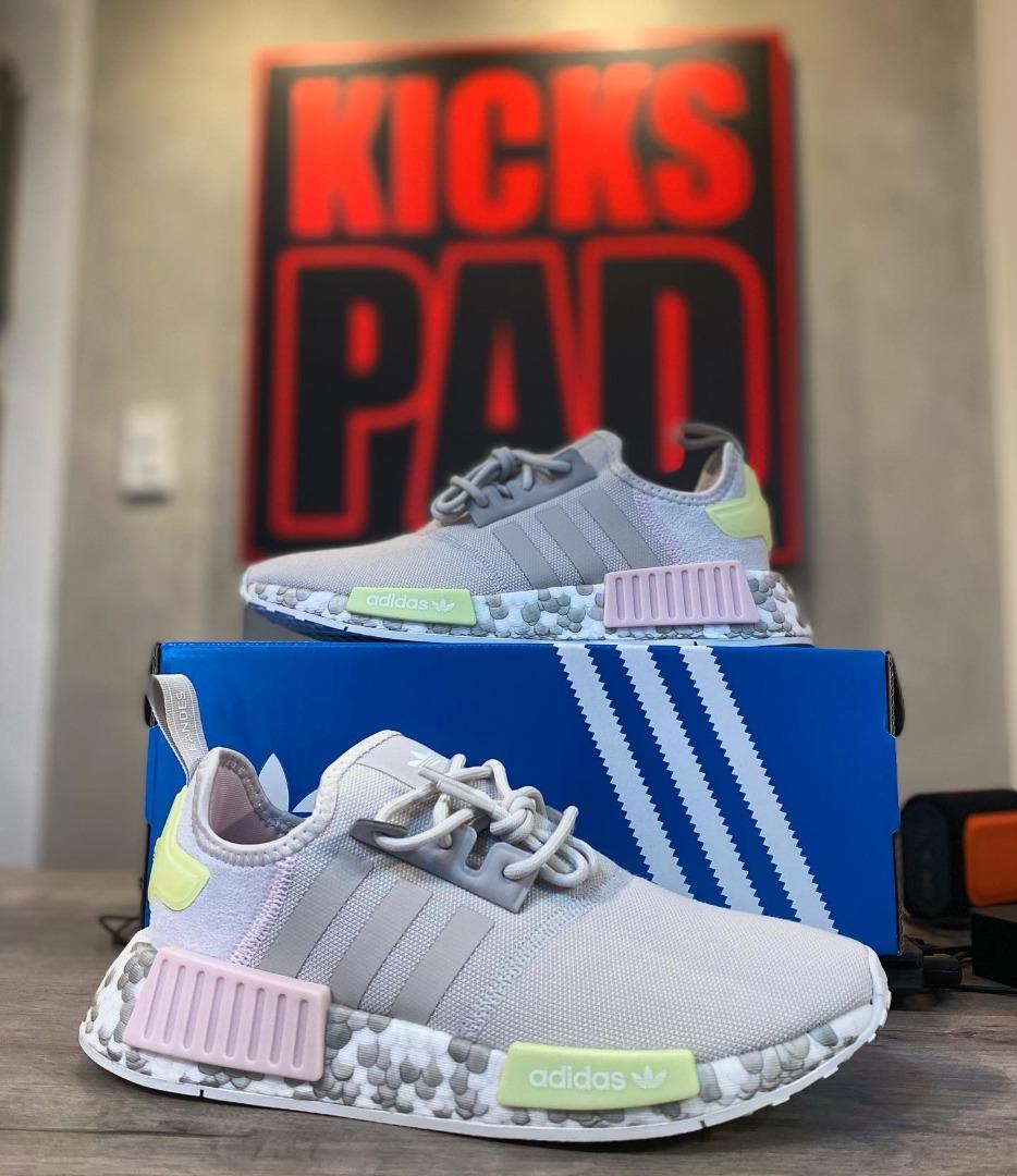 Adidas NMD_R1 'Grey One/Lime' (Category: Sneakers) located in Quezon City. Submitted by kickspad (Listing ID 1184859880, Image 1). Description: Adidas NMD_R1 'Grey One/Lime' ✔️ Brand New ✔️ On hand ✔️ Never Fitted Size/s: - 6.5W US - 7.5W US ₱ 4,495 Only (SRP ₱ 7,500) Pick up: 📍 Kicks Pad Store (Waze: Kicks Pad) Shipping: (buyers expense and risk) -Grab Express -Lalamove -LBC Mode of Payment: -Cash (Instore Only) -E-wallet (Gcash/Paymaya) -Bank 