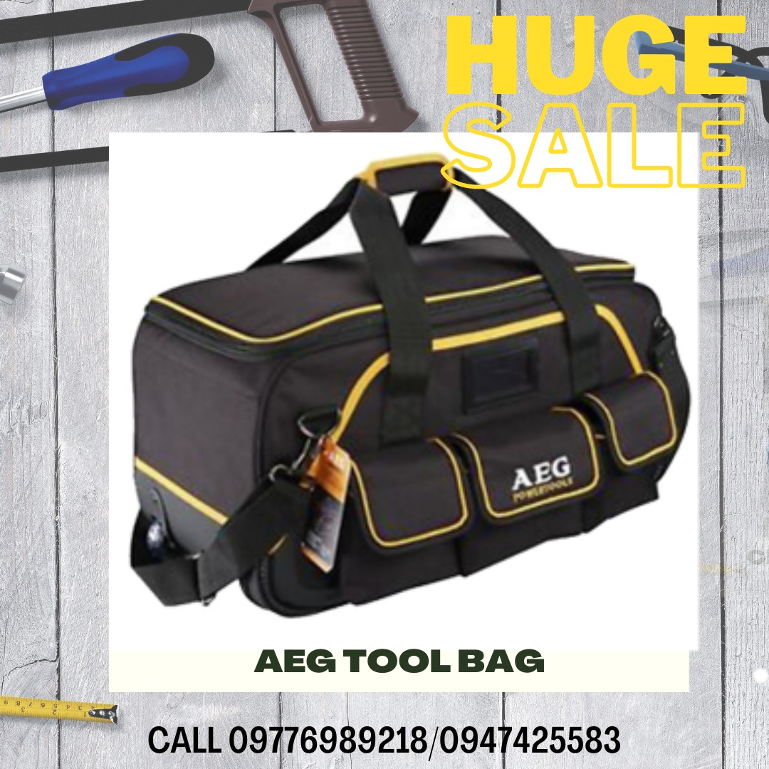 AEG TOOL BAG, Commercial & Industrial, Industrial Equipment on Carousell