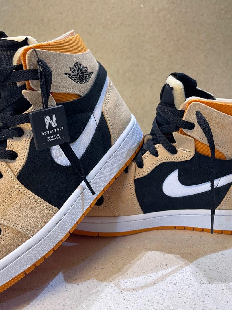 air jordan 1 zoom cmft pumpkin spice
