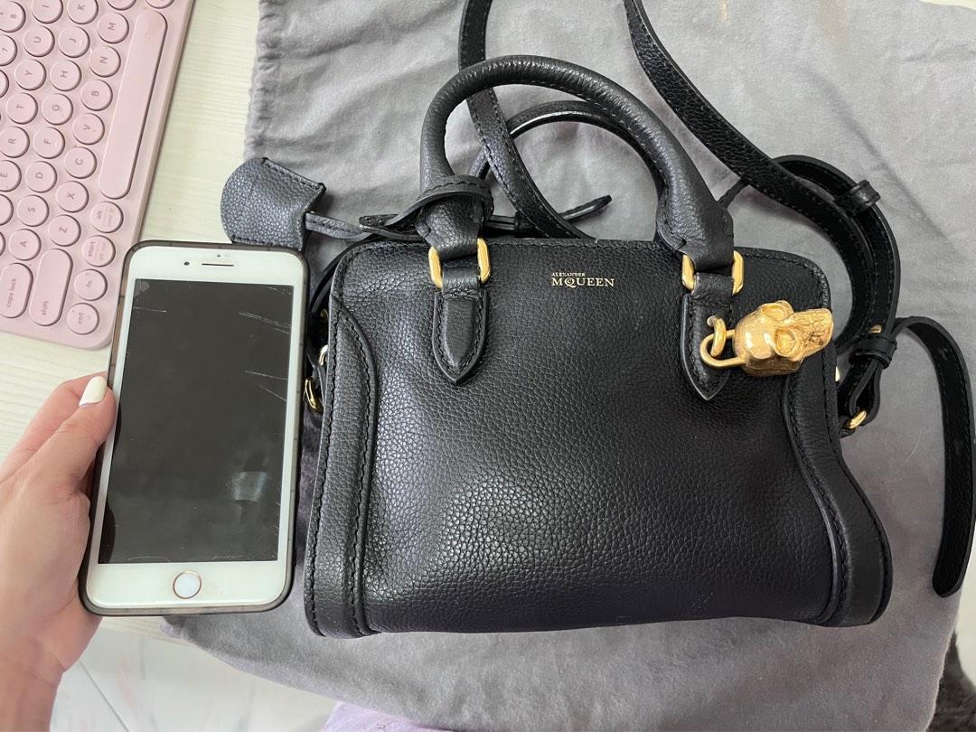 Alexander mcqueen black best sale and gold
