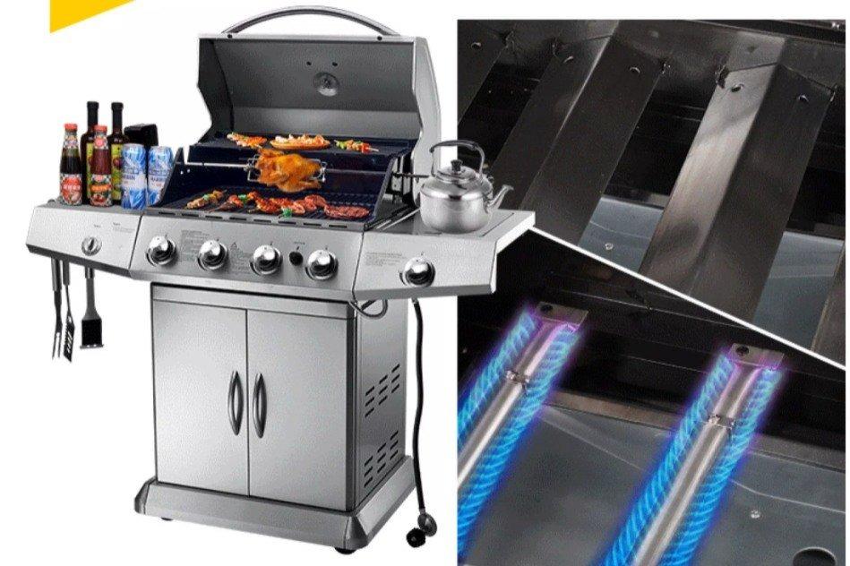 American BBQ Environmental Protection Large Villa Courtyard Grill, TV