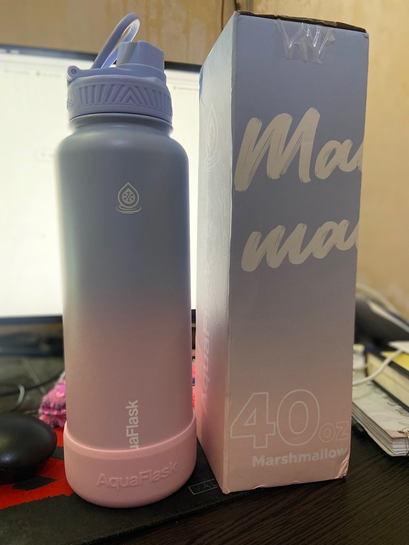 Aquaflask marshmallow 40oz, Furniture & Home Living, Kitchenware & Tableware, Water Bottles