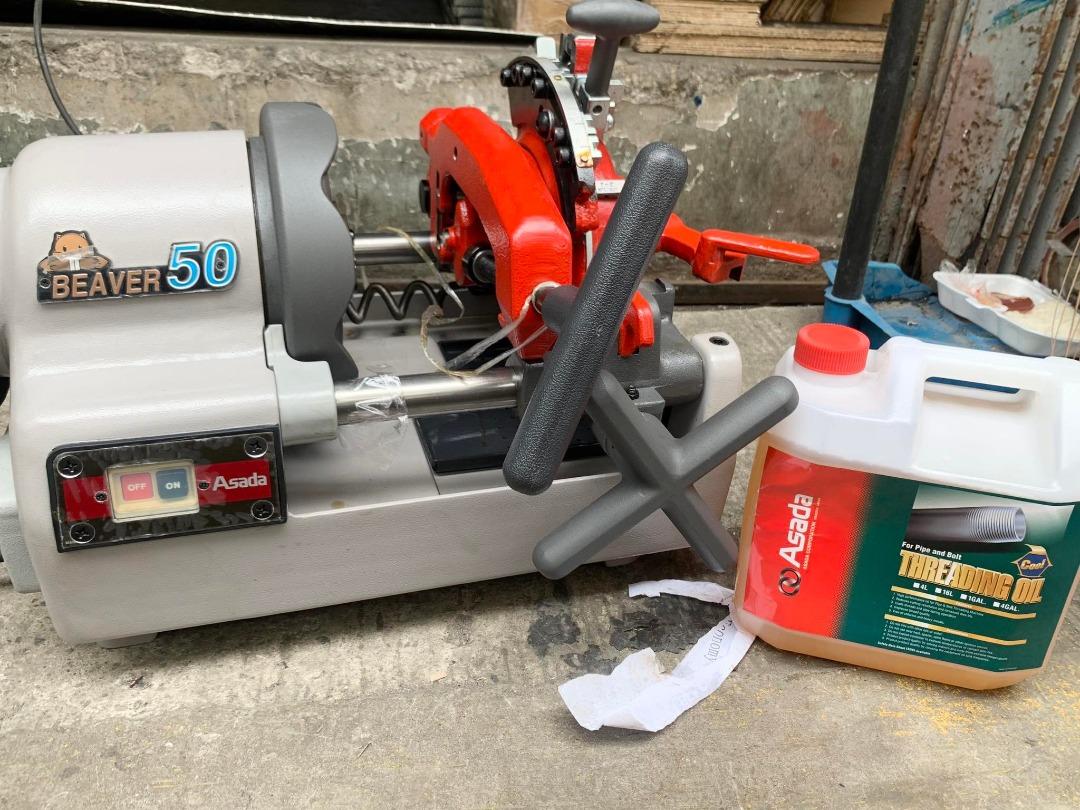 Asada Pipe Threading Machine (Category: Industrial Equipment) located in Manila. Submitted by 09970844038rean.hayai (Listing ID 1184748885, Image 1). Description: Pipe Threading Machine Brand: Asada Model: Beaver 50 Price: 140,000.00 For Inquiries Globe:📞☎@0997-084-4038 Smart:📞☎@0932-627-7197 Viber:📞☎@0997-084-4038 Whatsapp:📞☎@0997-084-4038 Wechat:📞☎@0997-084-4038 Email me@ 📫📑r-e-a-n.-t-a-k-e-z-o-i-n-d-u-s-t-r-i-a-l-@-g-m-a-i-l-.-c-o-m For