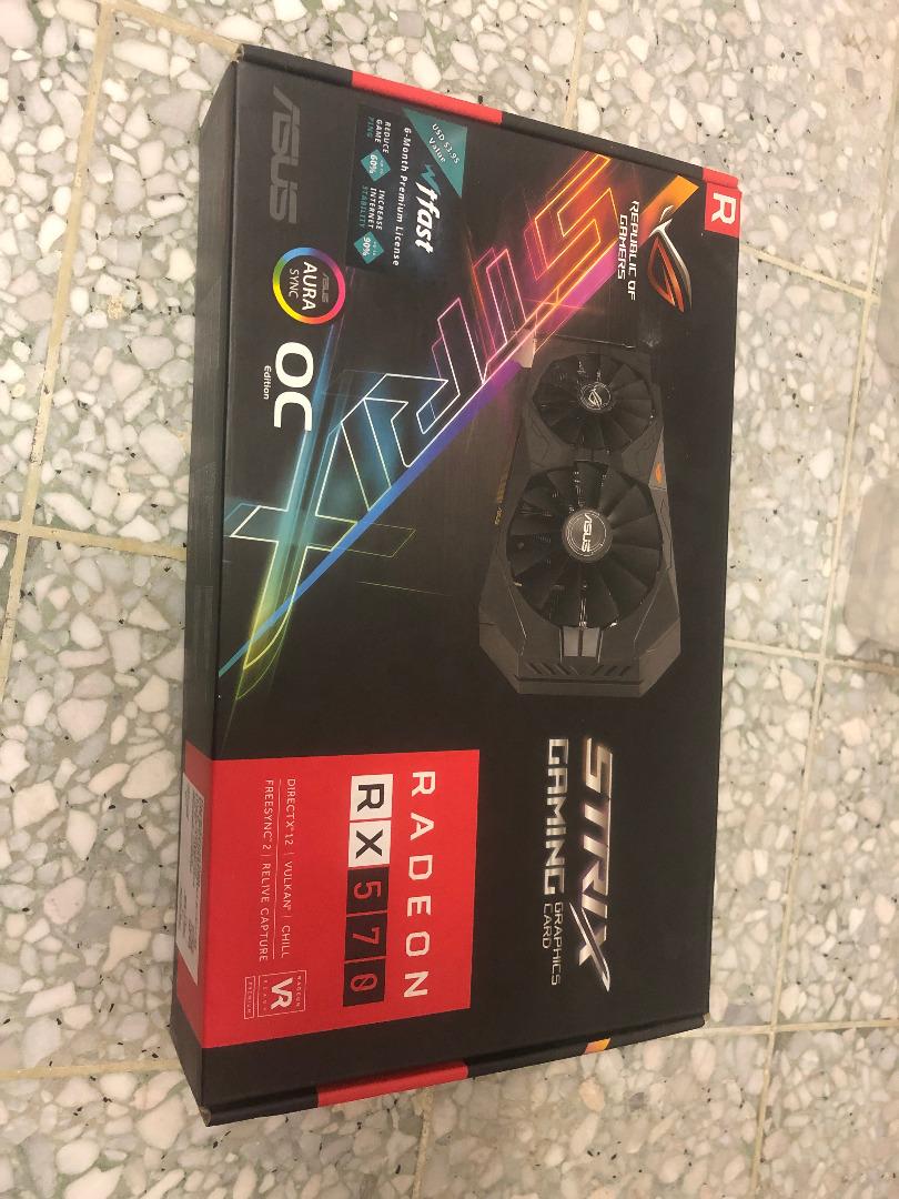 Asus ROG Strix RX 570 4GB OC Edition accept trade swap