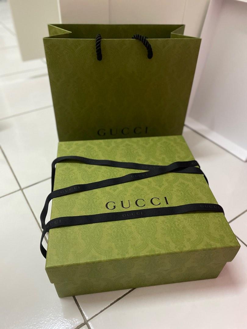 Authentic Gucci gift box and paper bag (Without Ribbon) Food Drinks