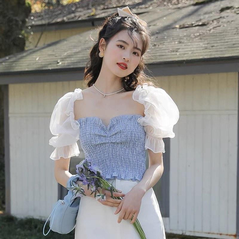 Puffy off the shoulder top deals