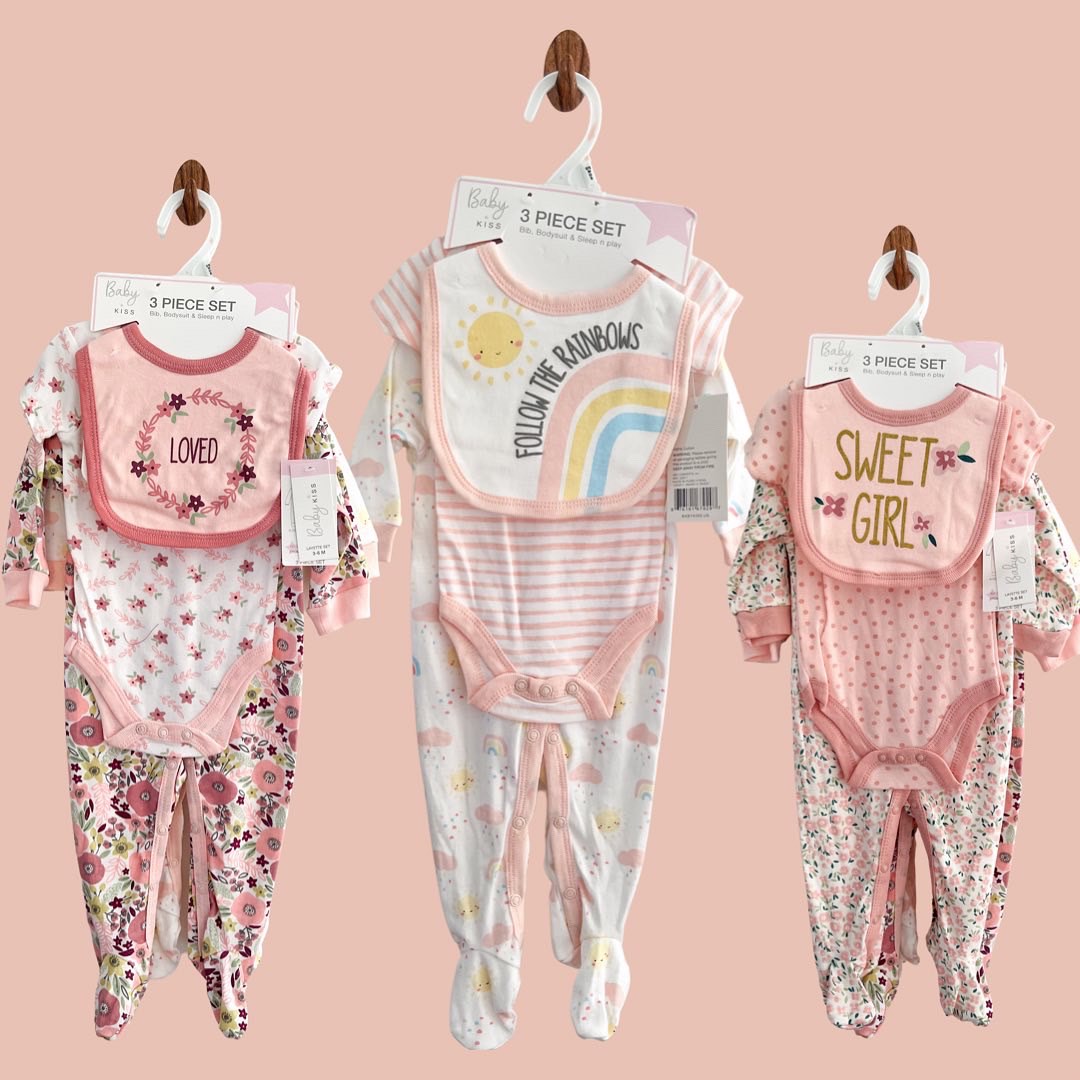 Baby Kiss frogsuit / onesie / bib sets, Babies & Kids, Babies & Kids