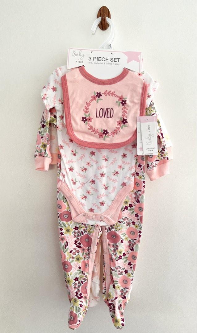 Baby Kiss frogsuit / onesie / bib sets, Babies & Kids, Babies & Kids