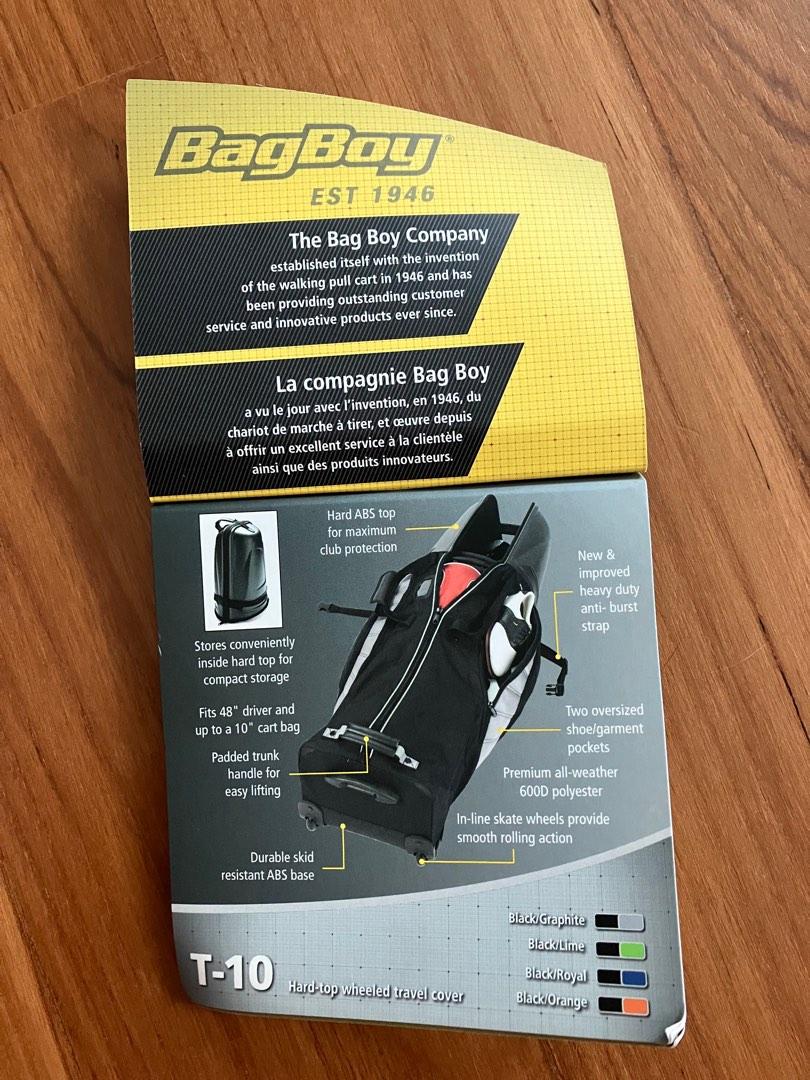 Bagboy T10 Hard Shell Golf Bag, Sports Equipment, Sports & Games, Golf
