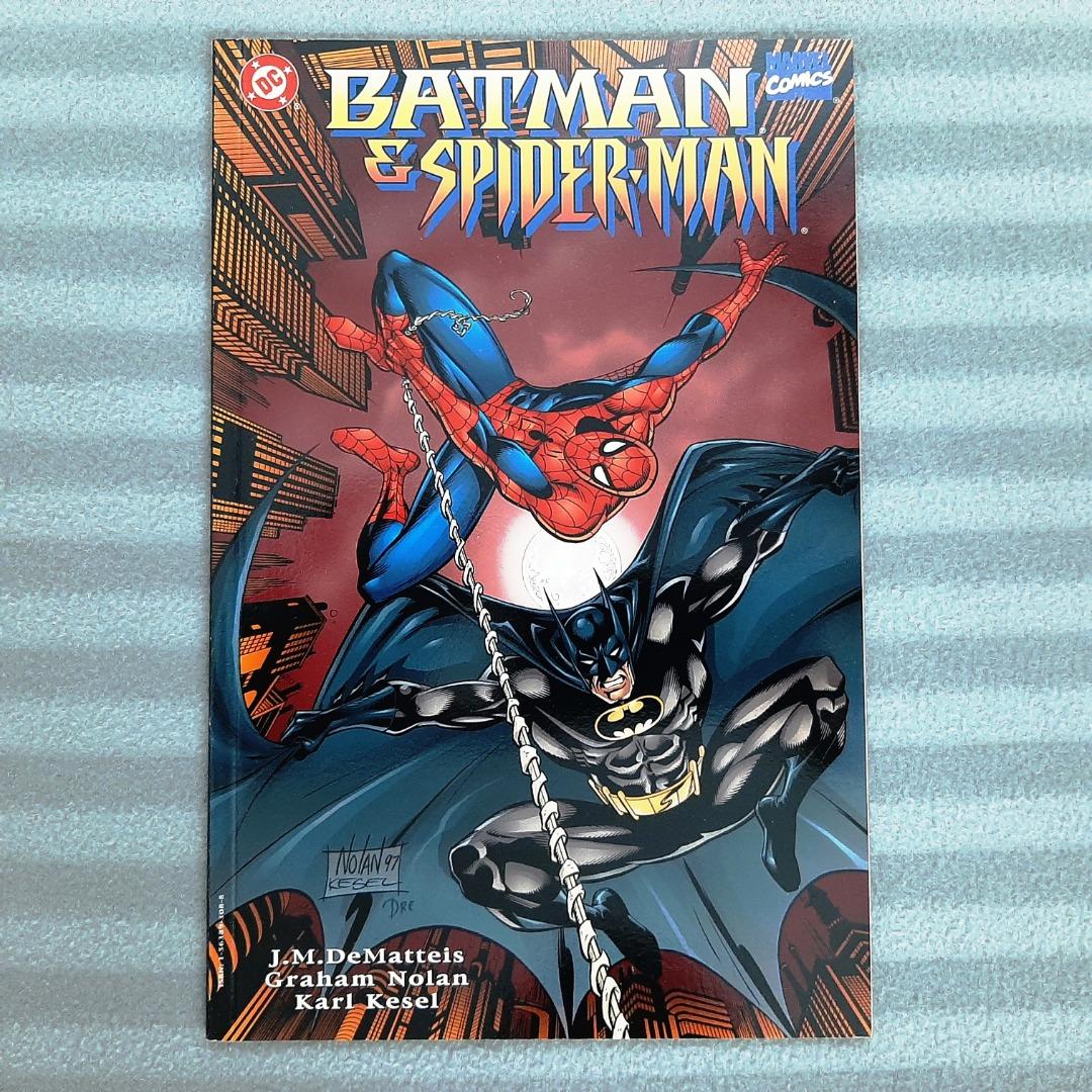 Batman/Spider-Man #1 (One-Shot) DC/Marvel Comics (HTF) JM DeMatteis, Graham  Nolan, Karl Kesel, Hobbies & Toys, Books & Magazines, Comics & Manga on  Carousell