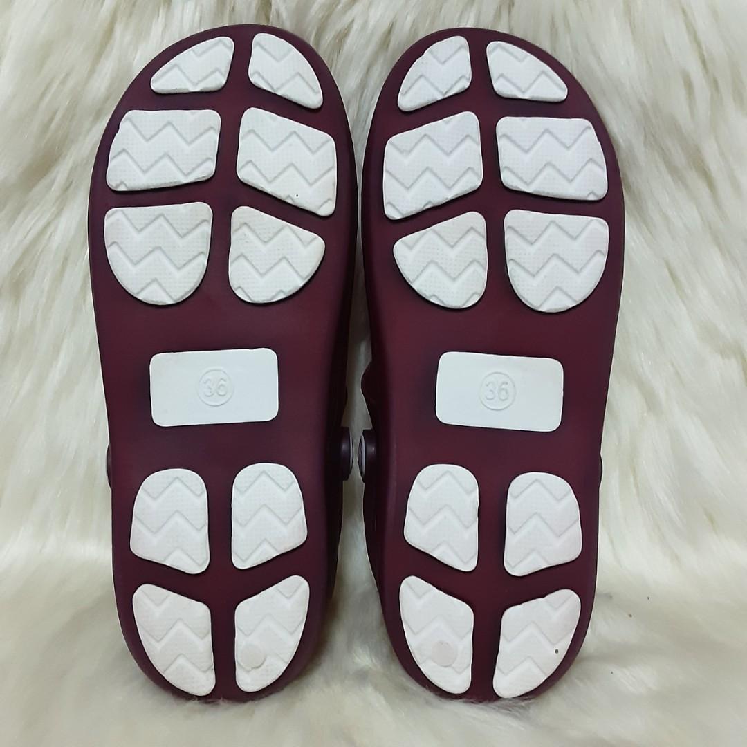 Beach clog sandals for summer & rainy season jelly shoes, Women's