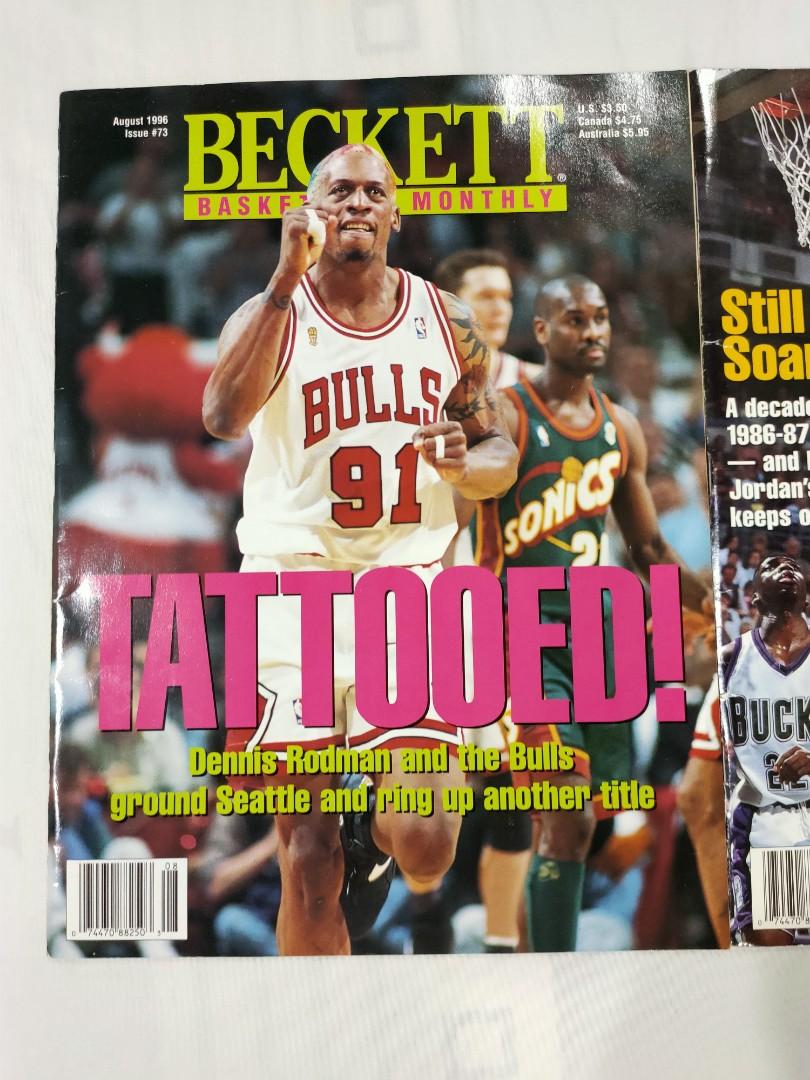 Rodman Magazines Beckett Magazine (Jordan, Piooen, Rodman), Hobbies & Toys, Books ...