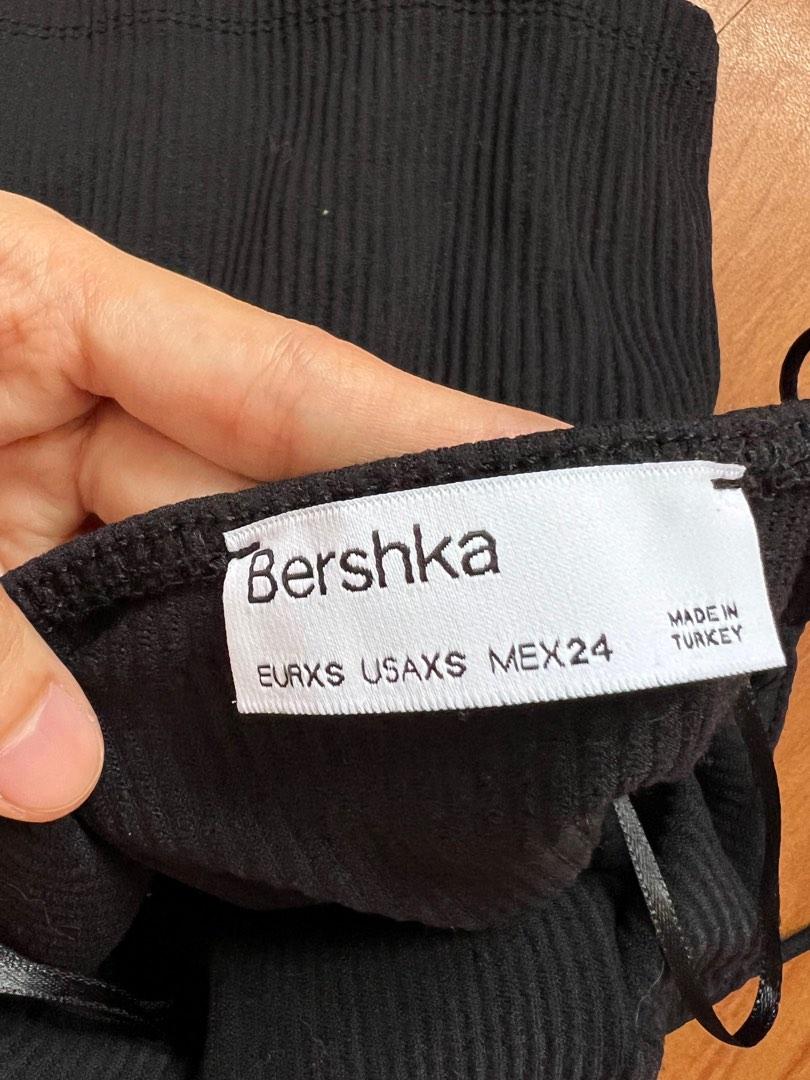 Bershka ribbed bodycon mini dress, Women's Fashion, Dresses & Sets