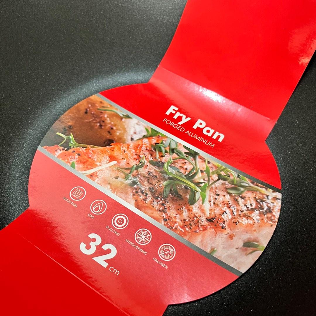 BIG!! 32CM Chinese Wok Frying Pan Induction Ready Bottom Brand new Deep