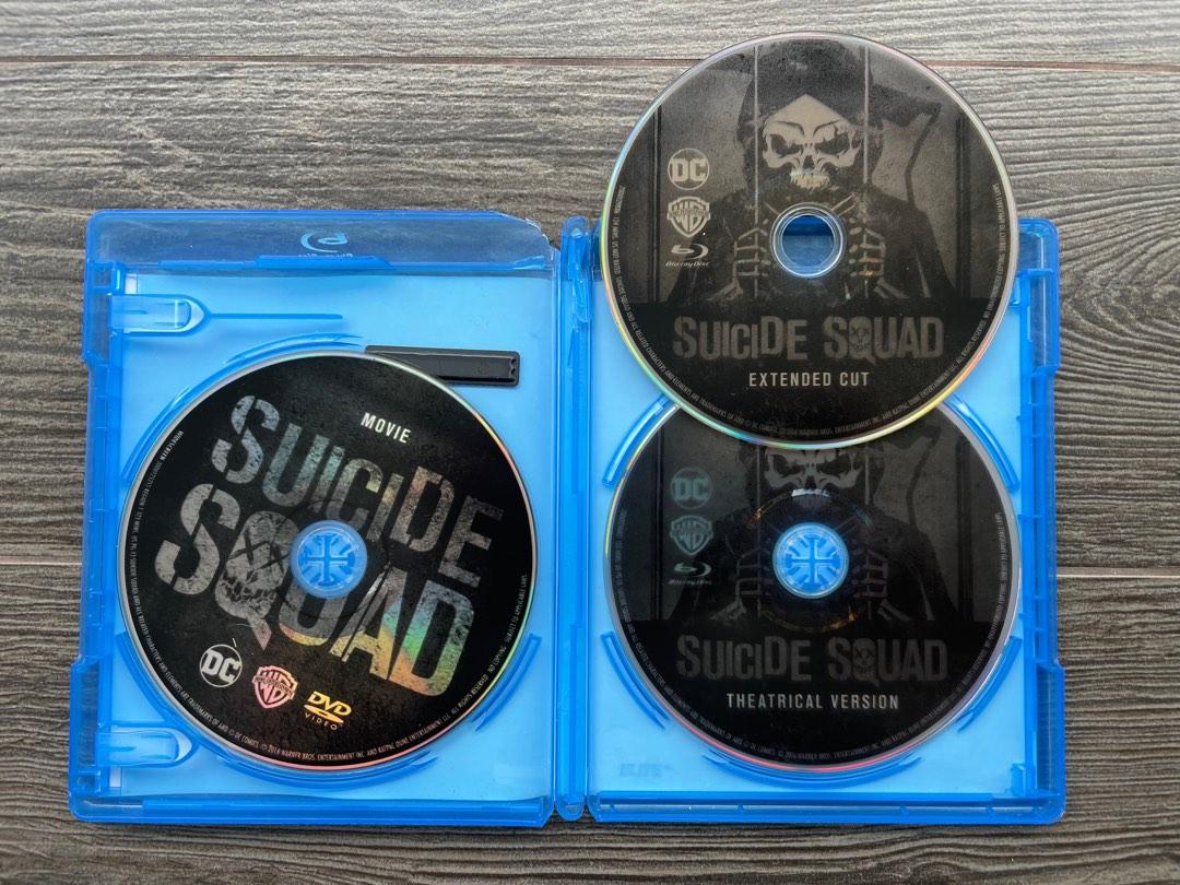 Blu-Ray : Suicide Squad (extended cut) + DVD, Hobbies & Toys, Music