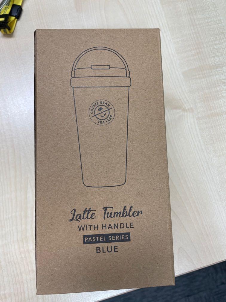 Coffee Bean Tea Leaf - Latte Tumblr with Handle (Pastel Series) - Blue