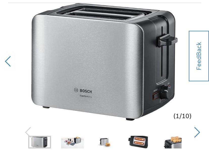BOSCH Toaster, TV & Home Appliances, Kitchen Appliances, Ovens
