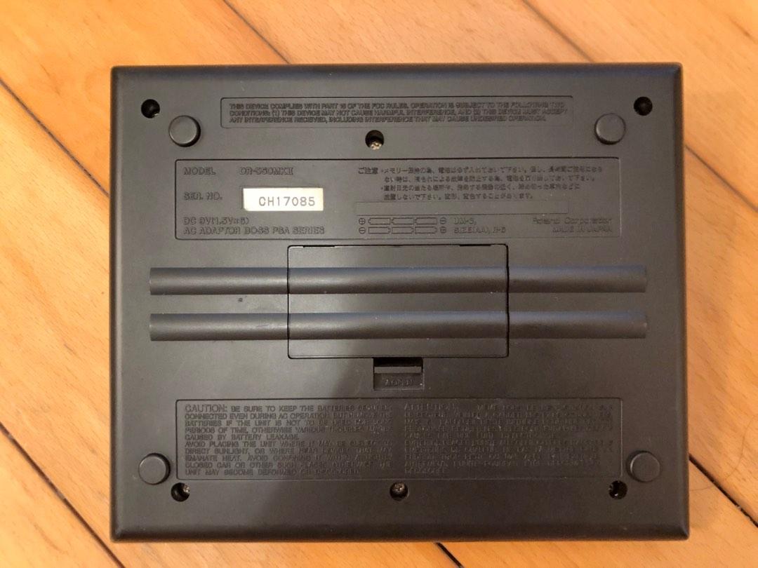 Boss DR550 MKII Drum Machines (Made in Japan), 興趣及遊戲, 音樂樂器 & 配件, 樂器