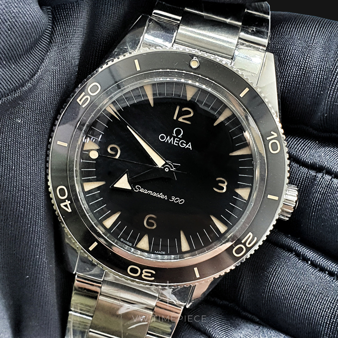 omega seamaster 300 steel