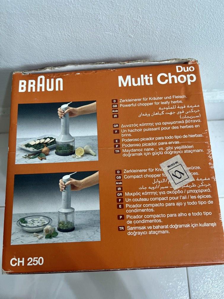 Braun Duo Multi Chop, TV & Home Appliances, Kitchen Appliances, Juicers